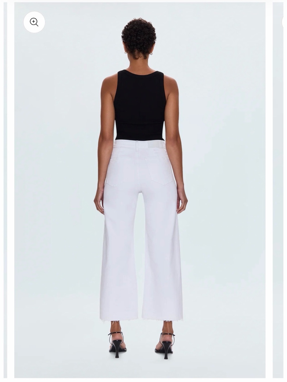 Pistola PENNY High Rise Wide Leg Crop Jeans - Picture 5 of 9